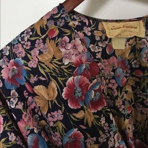 Vintage 70s v-neck dress